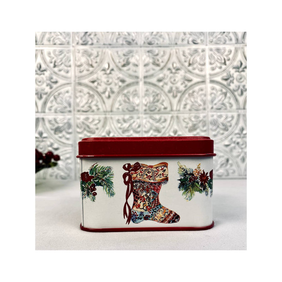 Christmas Coaster Set with Tin - 1987 - Picture 8 of 10